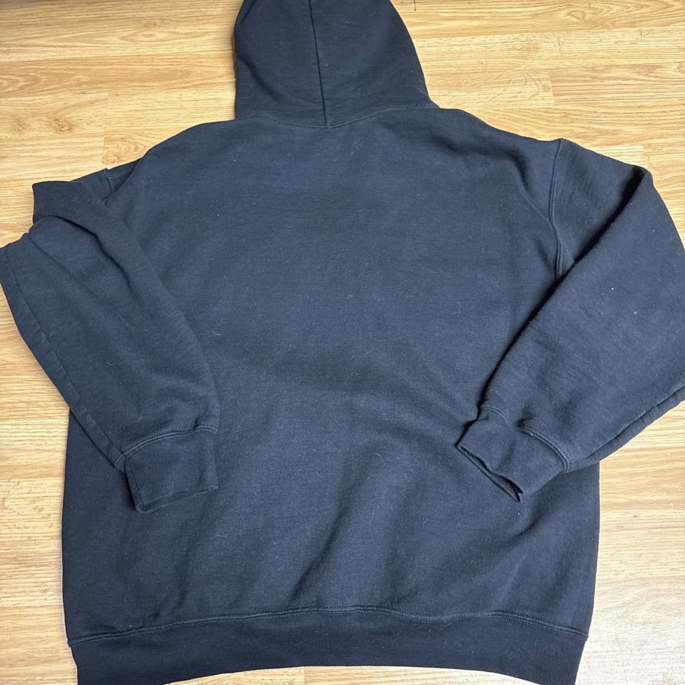 Chicago Sports Team Mashup Gildan Mens Custom Sweatshirt Black Hoodie Large - Picture 6 of 6